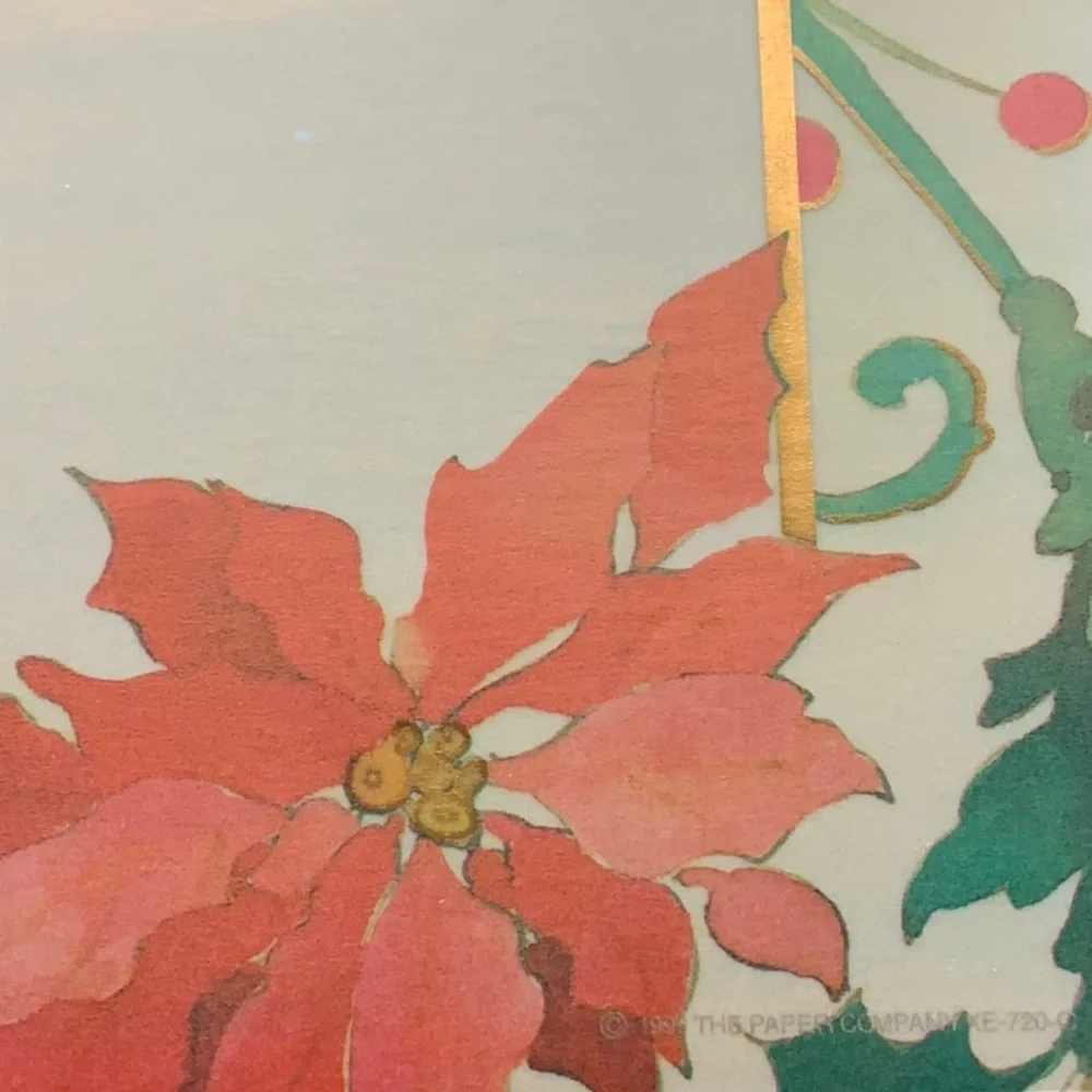 75 sheets medium weight 8.5x11 Christmas Vellum